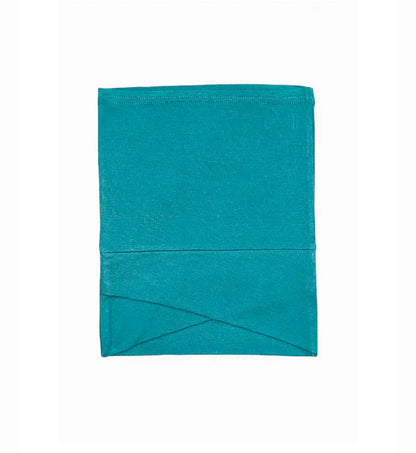 Malaysian Criss-Cross Hijab Cap – Breathable Jersey Undercap - Aqua