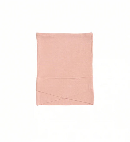 Malaysian Criss-Cross Hijab Cap – Breathable Jersey Undercap - Pastel Pink