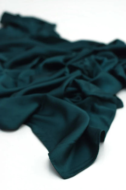 Luxury Modal Satin Hijab – Matte Satin Silk with Anti-Slip Modal Lining – 50+ Colors