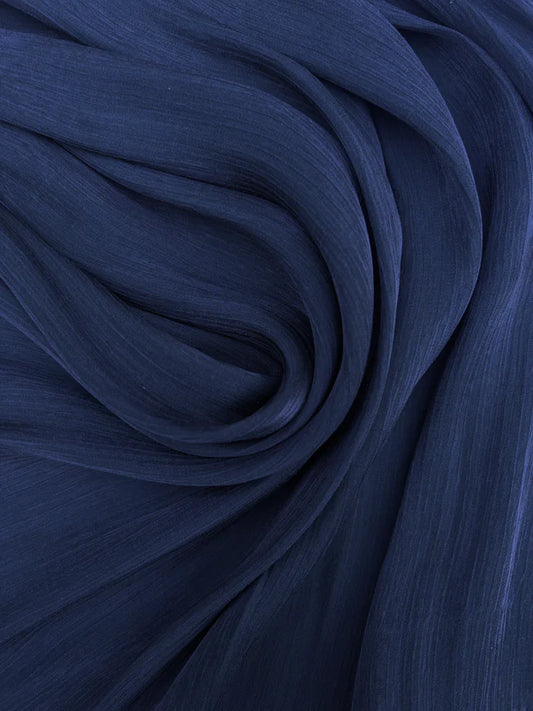 Moondust – Silky Organza - Azure Blue