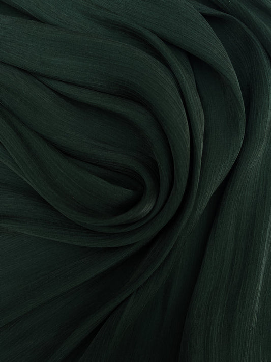 Moondust – Silky Organza - Bottle Green