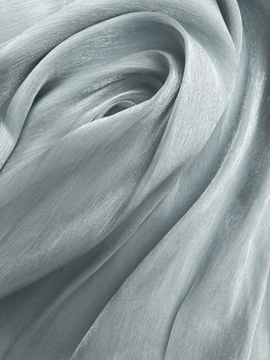 Moondust – Silky Organza - Cloud Blue