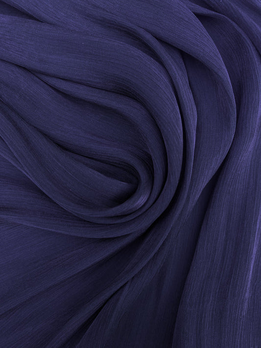 Moondust – Silky Organza - Navy Blue
