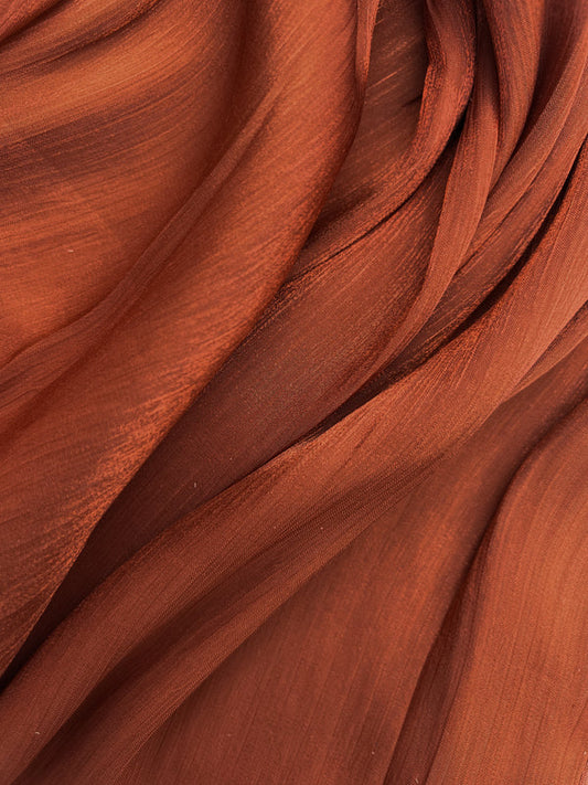 Moondust – Silky Organza - Rust
