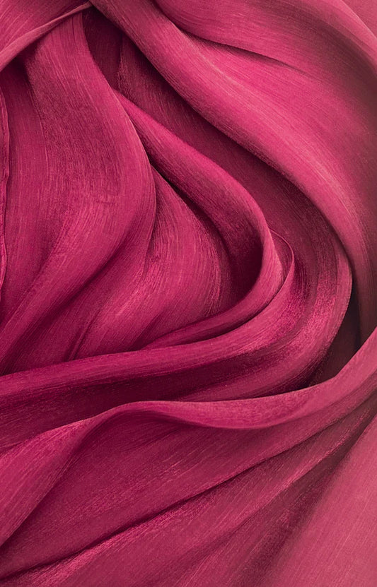 Moondust – Silky Organza - Shocking Pink