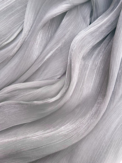 Moondust Hijab – Silky Organza Hijab Scarf | High-Shine, Elegant & Sheer | 70+ Colors
