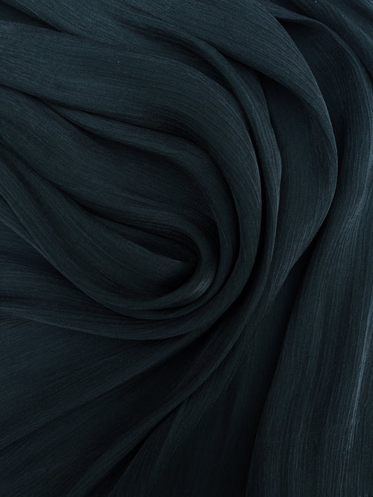 Moondust – Silky Organza - Teal Blue
