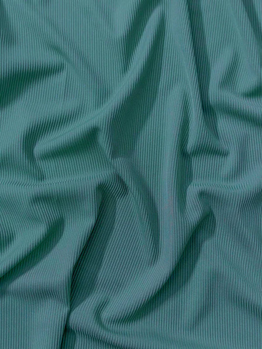 Ribbed Jersey Luxe - UK Quality - Turquoise