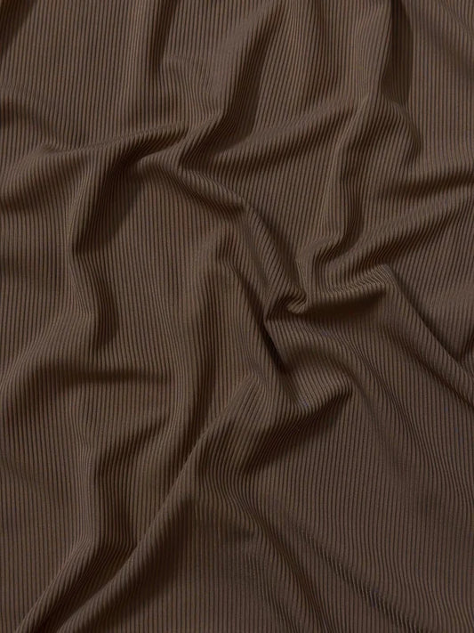 Ribbed Jersey Luxe - UK Quality - Mink