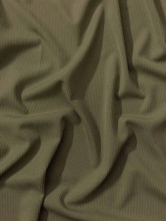 Ribbed Jersey Luxe - UK Quality - Sage