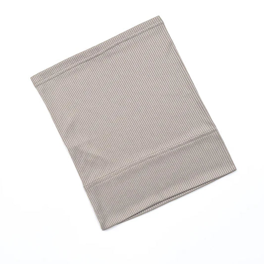 Ribbed Tube Hijab Cap – Bamboo Jersey Undercap - Cloud Gray