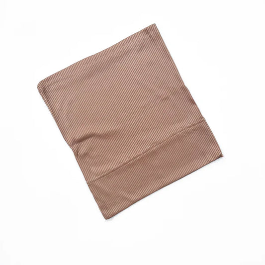 Ribbed Tube Hijab Cap – Bamboo Jersey Undercap - Coffee Latte