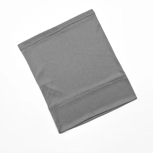 Ribbed Tube Hijab Cap – Bamboo Jersey Undercap - Grey