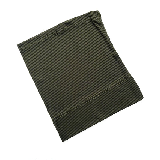 Ribbed Tube Hijab Cap – Bamboo Jersey Undercap - Olive