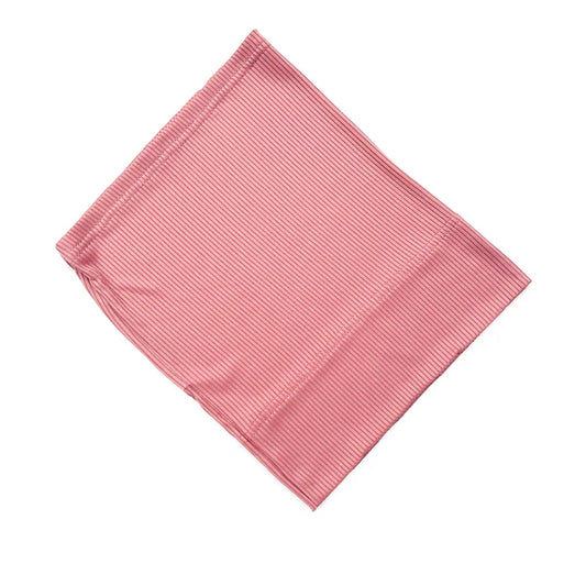 Ribbed Tube Hijab Cap – Bamboo Jersey Undercap - Royal Blush
