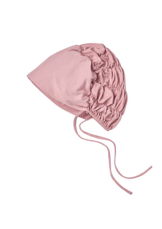 Signature Tie-Back Hijab Cap – Bamboo Jersey Undercap - Pink