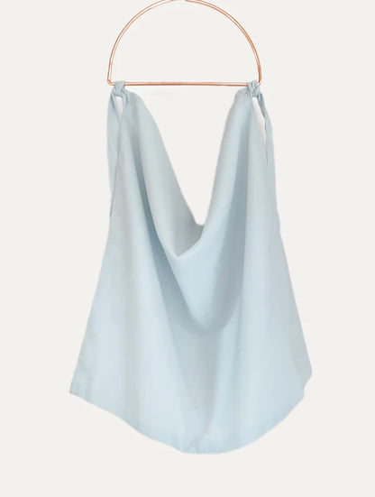 Tie-back Niqab – Double Chiffon Half Niqab with Adjustable Dori | 70+ Colors