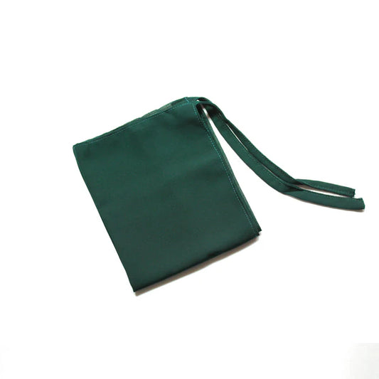 Georgette Tie-back Niqab – Half Niqab with Adjustable Straps - Emerald