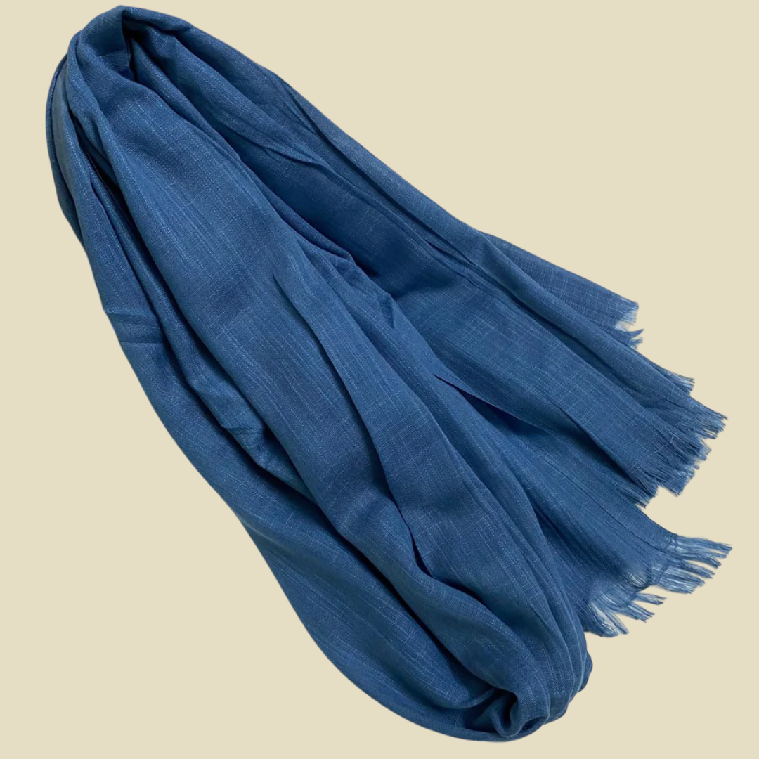 Turkish Lawn Hijab – Premium Viscose Cotton Scarf | 70+ Colors | 72x36 Inches