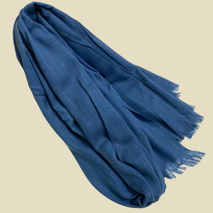 Turkish Lawn Hijab – Premium Viscose Cotton Scarf | 70+ Colors | 72x36 Inches